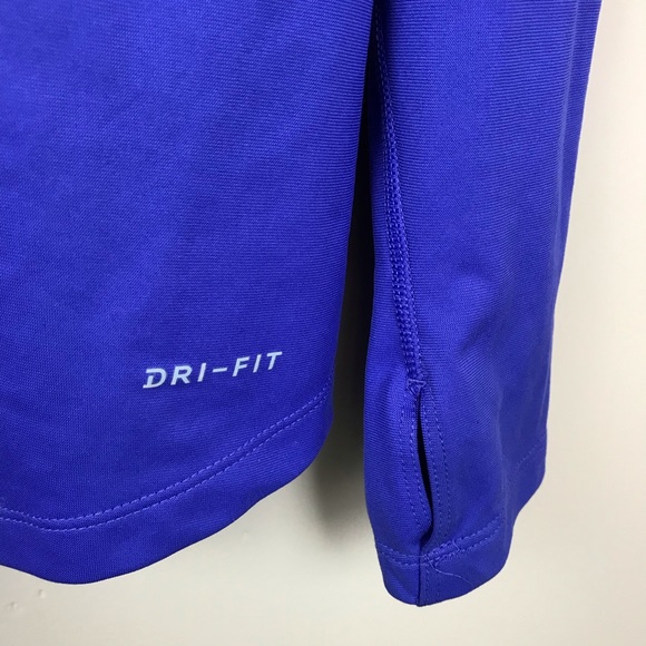 Nike Running Hooded Dri-Fit  Purple Top - Picture 4 of 4